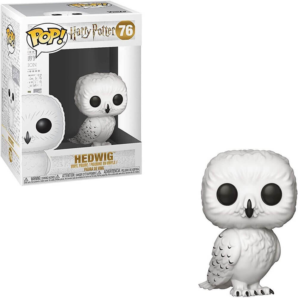 

Фигурка Funko Pop! Harry Potter, сова Хэдвиг (Букля) (с защитным кейсом)