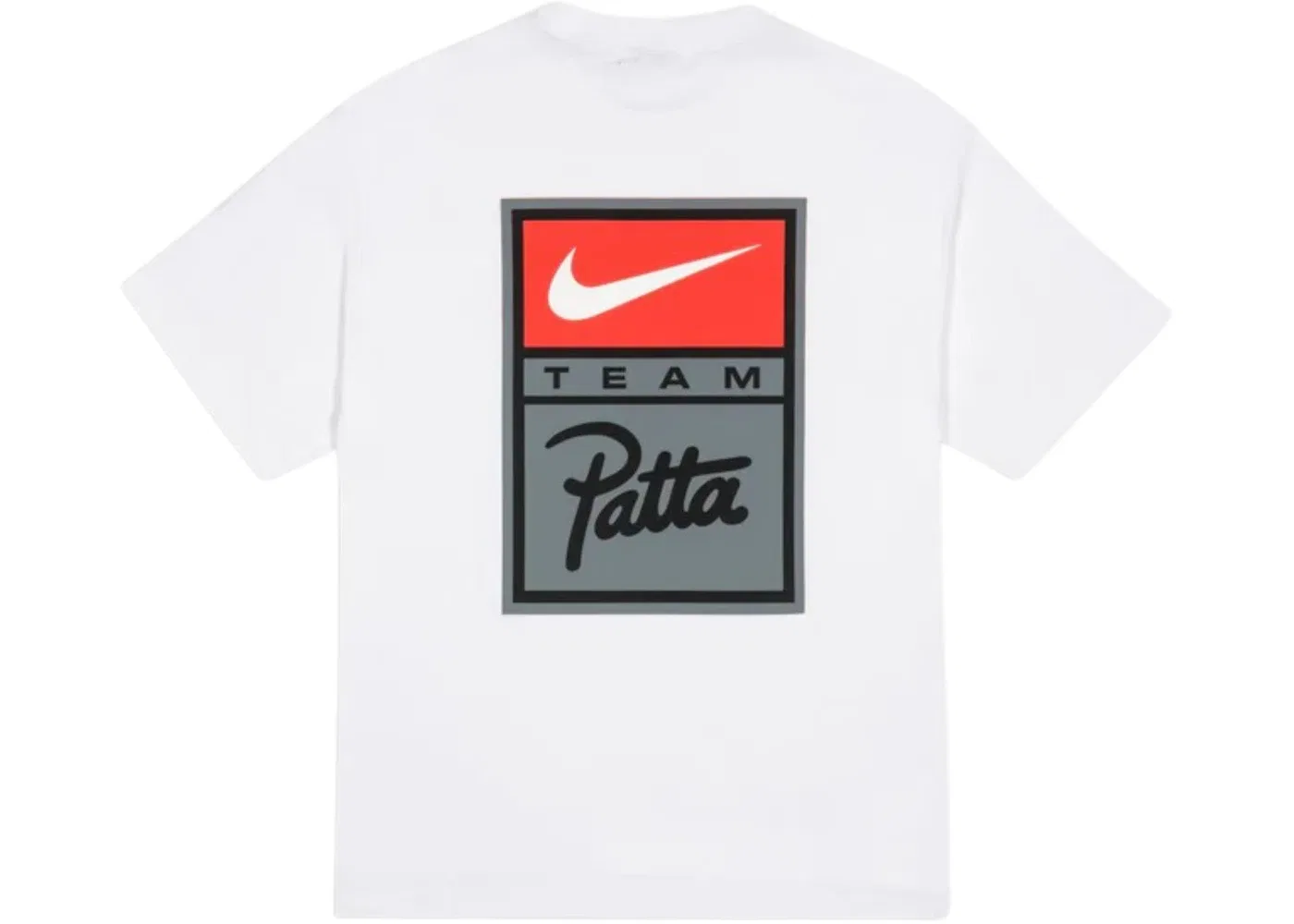 Мужская футболка с принтом Nike x Patta NRG GX T-shirt, White — фото 2