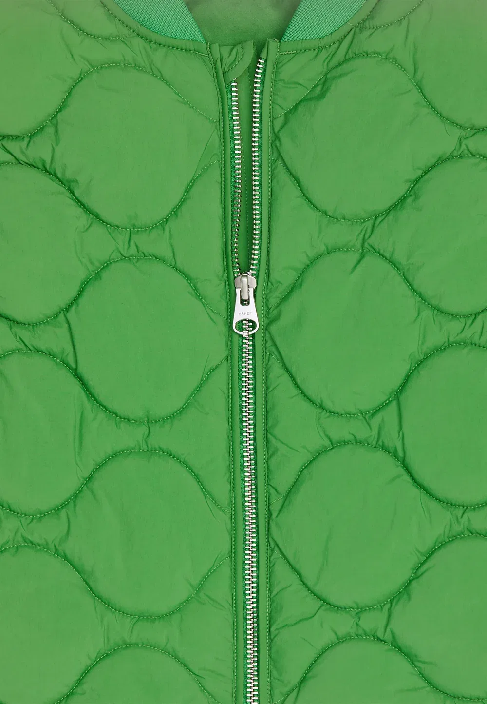Стеганый жилет Arket, Bright Green — фото 3