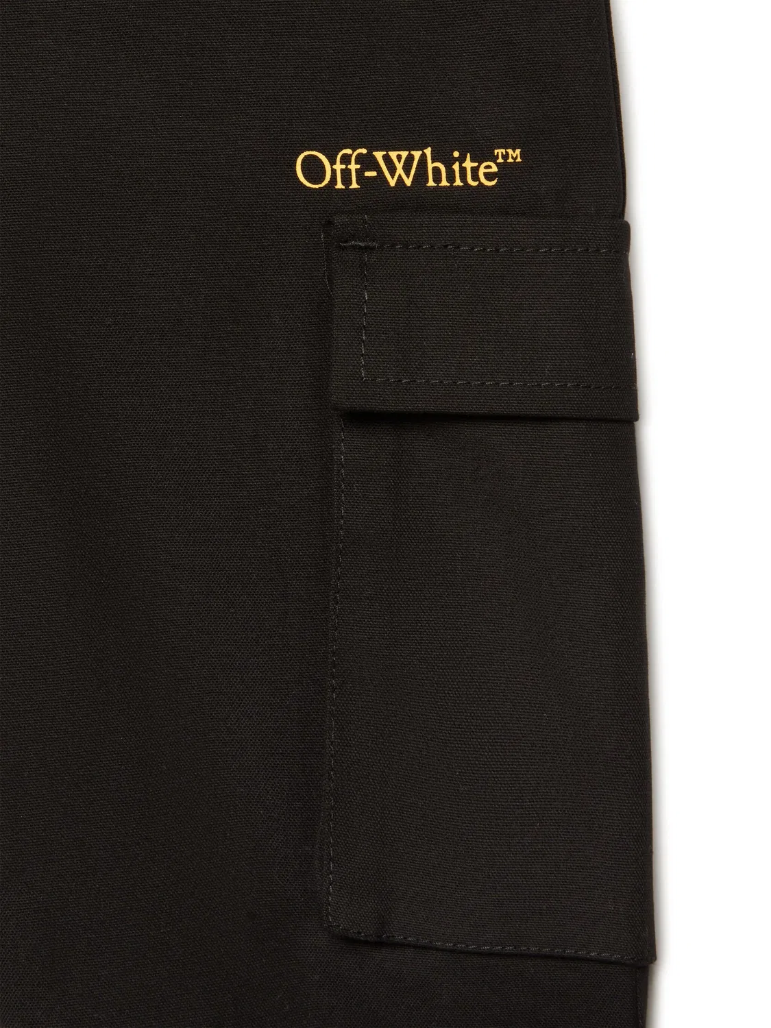 К брюки-карго Bookish OFF-WHITE, черный — фото 2