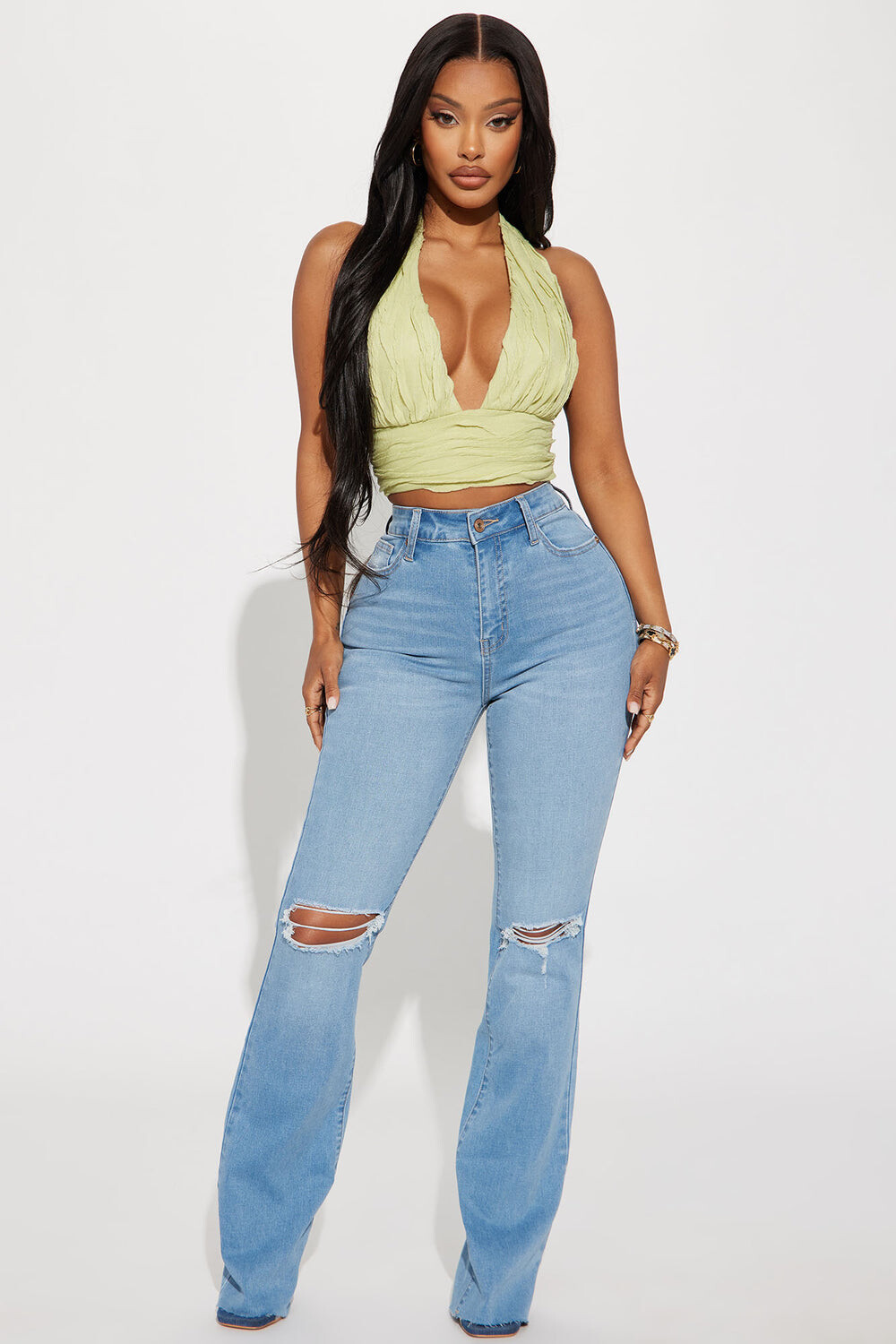 

Джинсы Fashion Nova FN24723TF53, синий