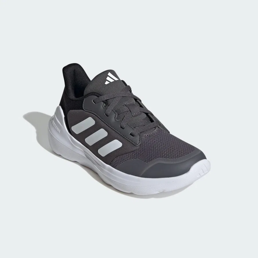 Детские кроссовки с дышащим верхом Tensaur Run 2.0 adidas, Серо-белый — фото 4