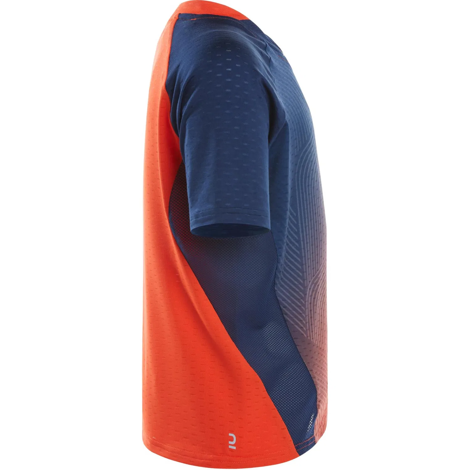 Детская футболка с коротким рукавом Navy Blue Red DECATHLON, Navy Blue Red — фото 4