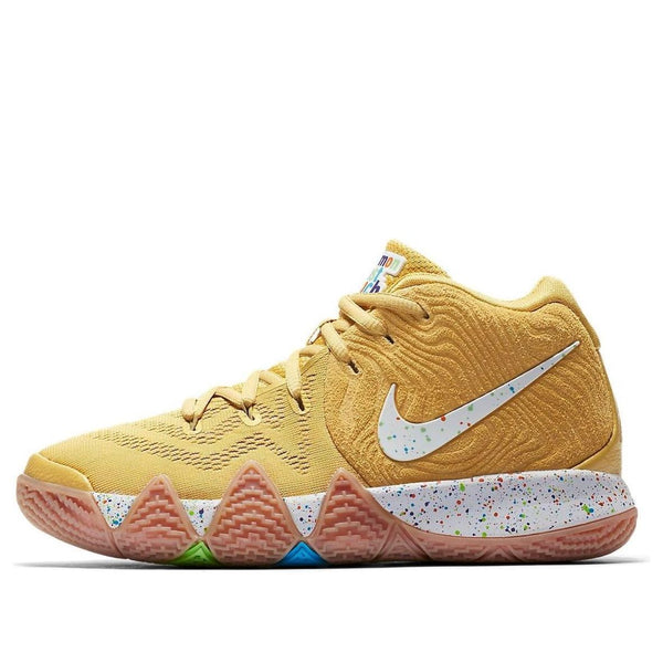 

Кроссовки kyrie 4 'cinnamon toast crunch' gs Nike, золотой