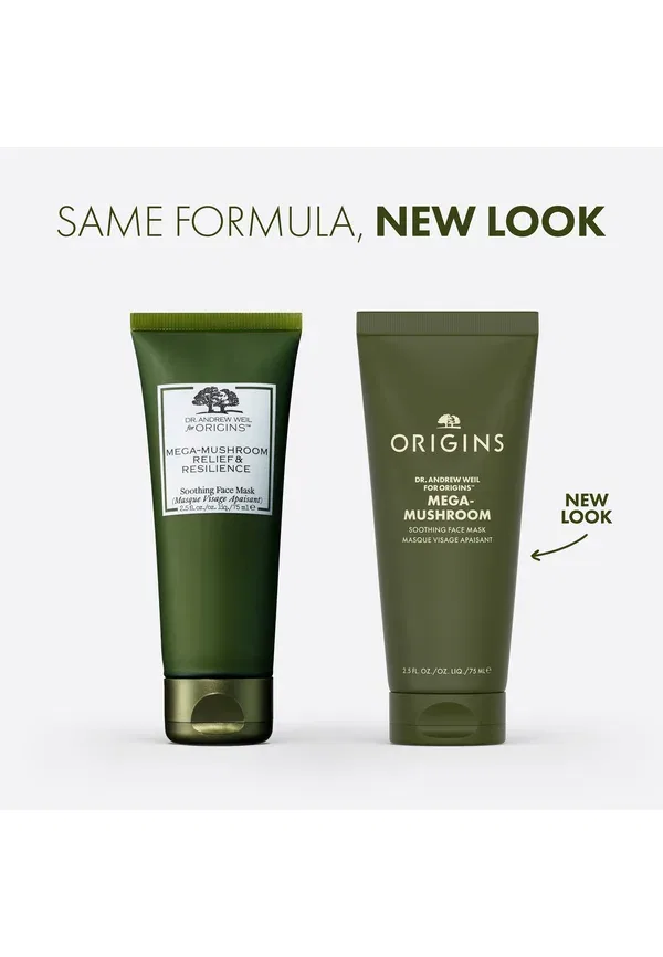 Маска для лица успокаивающая Dr. Weil Mega-mushroom Relief & Resilience Soothing Face Mask, 75 мл Origins — фото 2