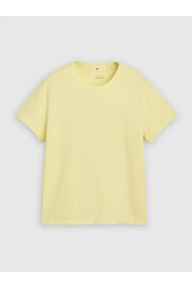 Женская хлопковая футболка Levi'S, Yellow