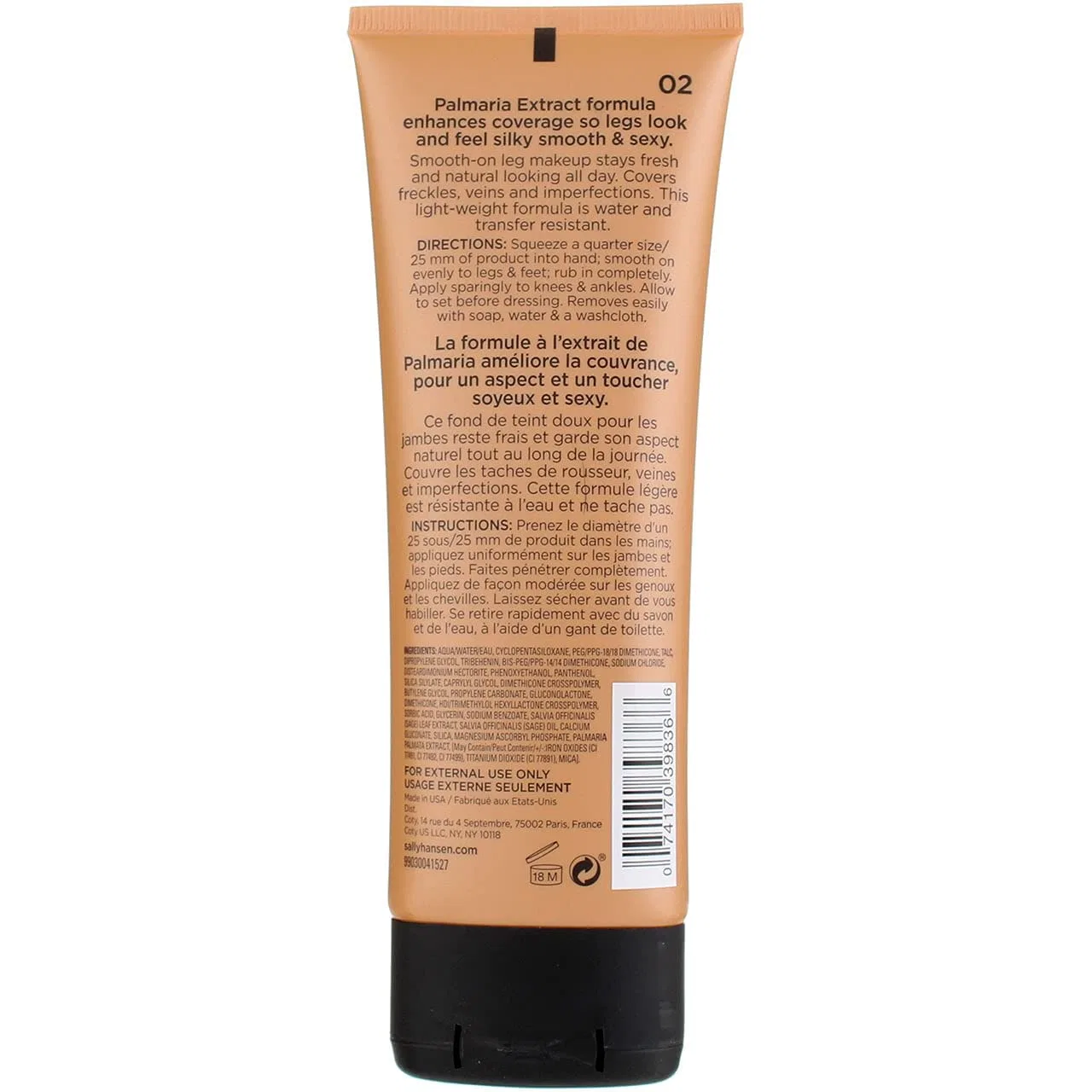 Крем для тела Sally Hansen Airbrush Legs Medium, 3 шт по 4 унции (113 г) — фото 3