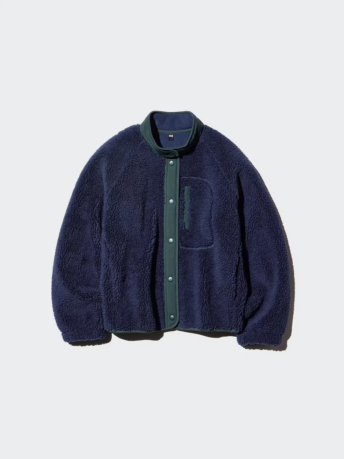 Флисовая куртка Uniqlo, бордовый — фото 3
