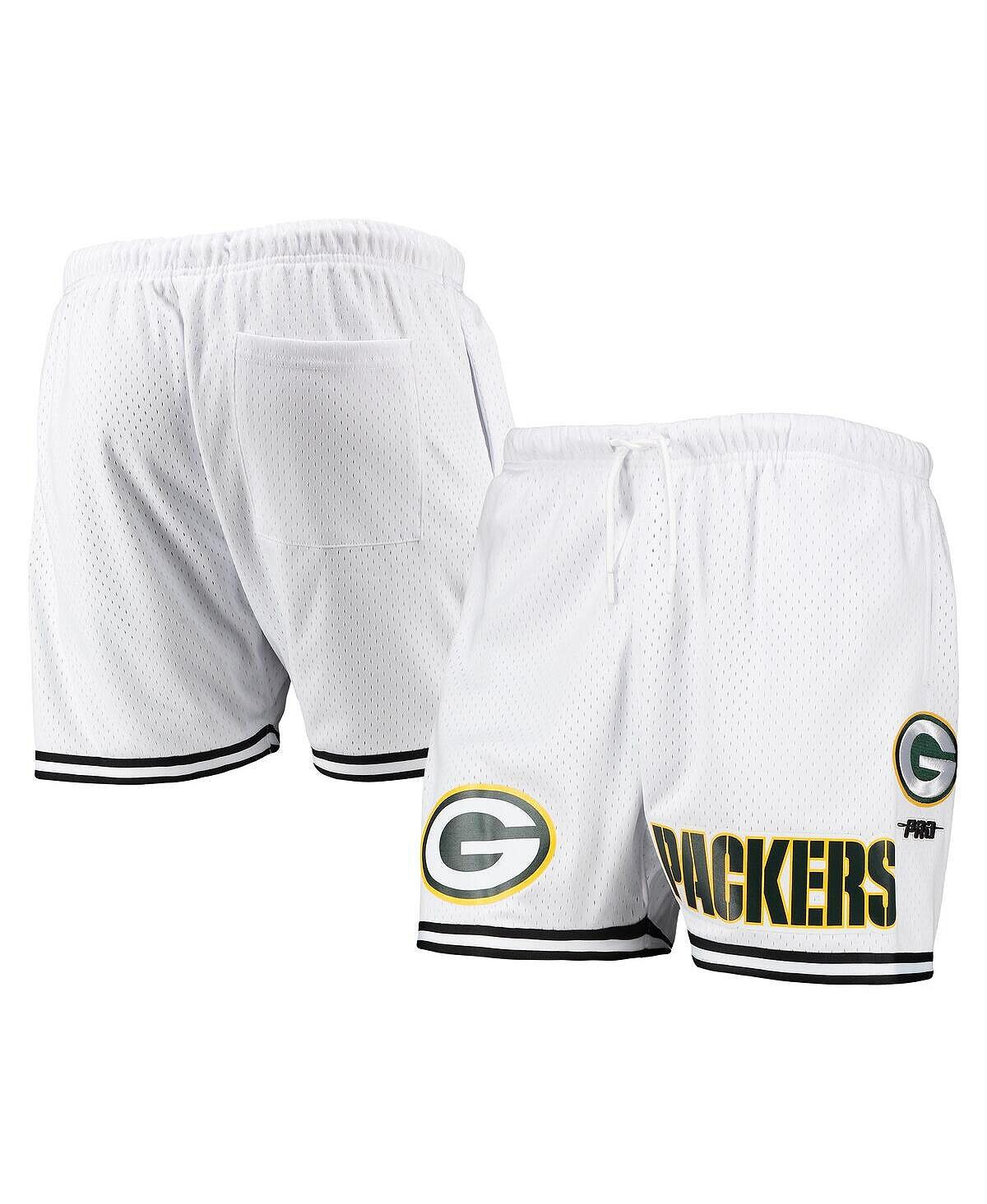 

Мужские белые, черные сетчатые шорты green bay packers Pro Standard, мульти