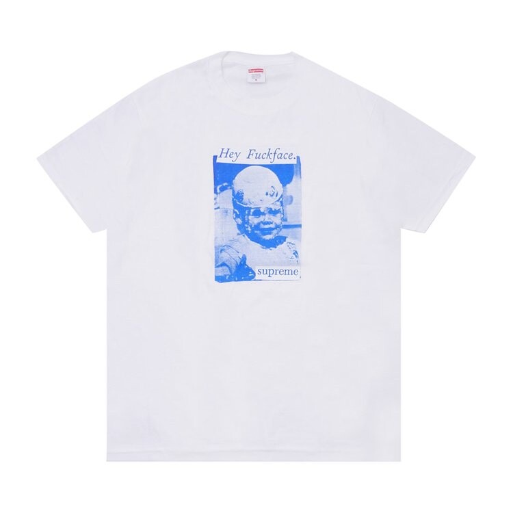 

Футболка Supreme f*ck Face Tee 'White', белый