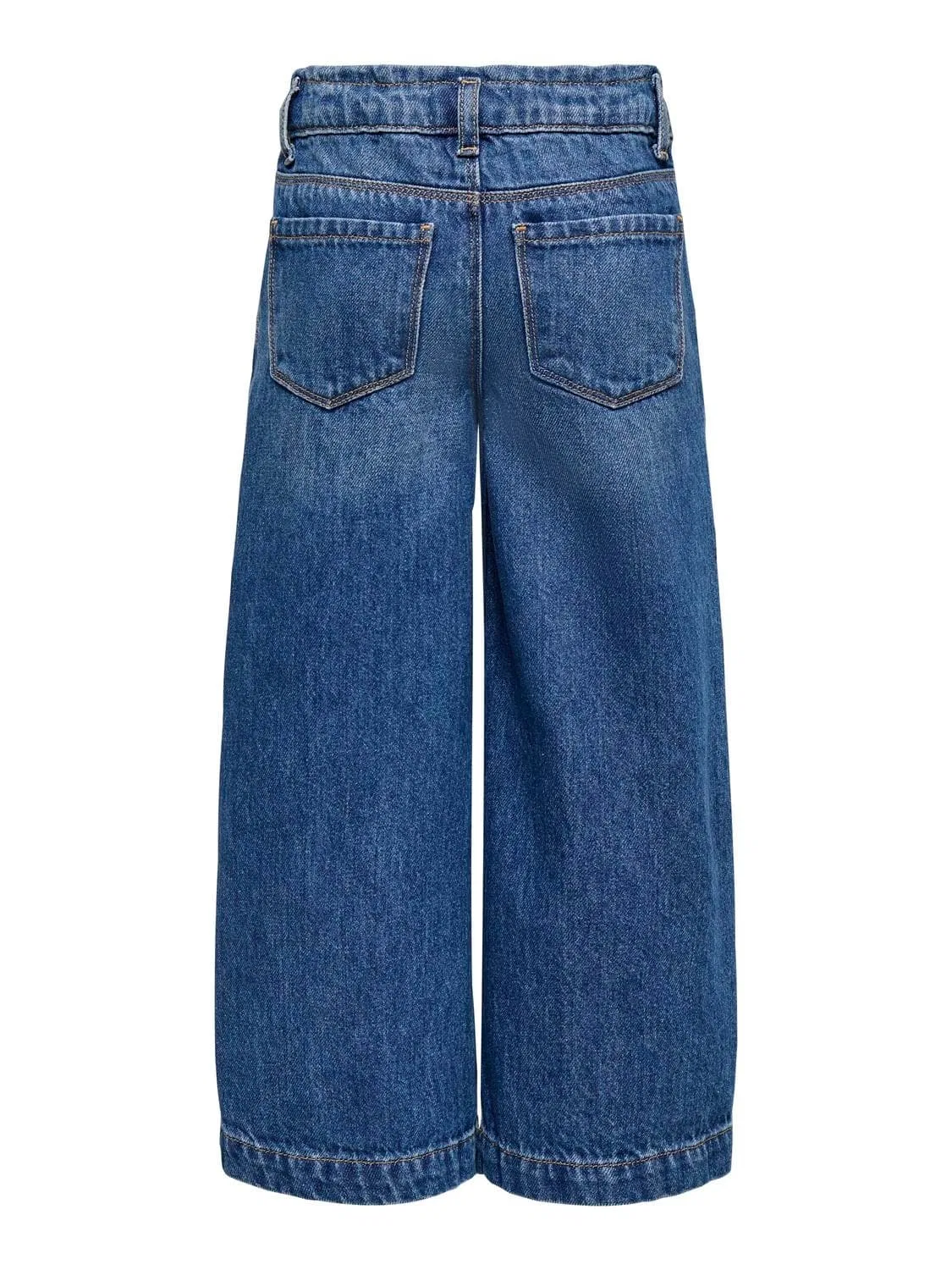 Джинсовая мини-юбка широкая посадка, модель Denim Kids Only, синий — фото 3