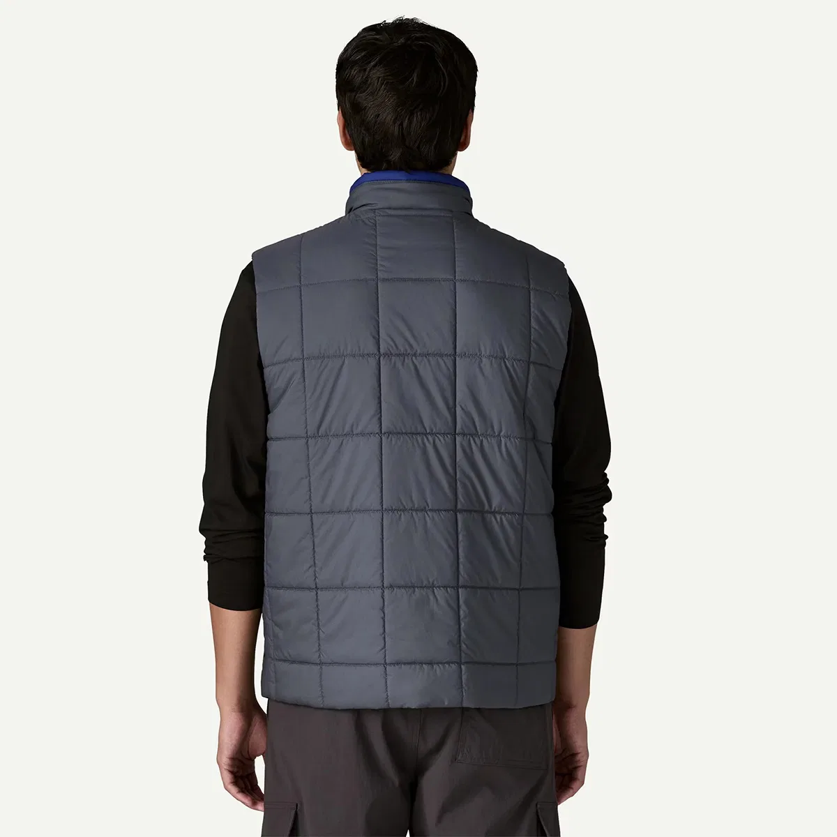 Мужской жилет с утеплителем Light Gust Vest Patagonia, Smolder Blue — фото 3