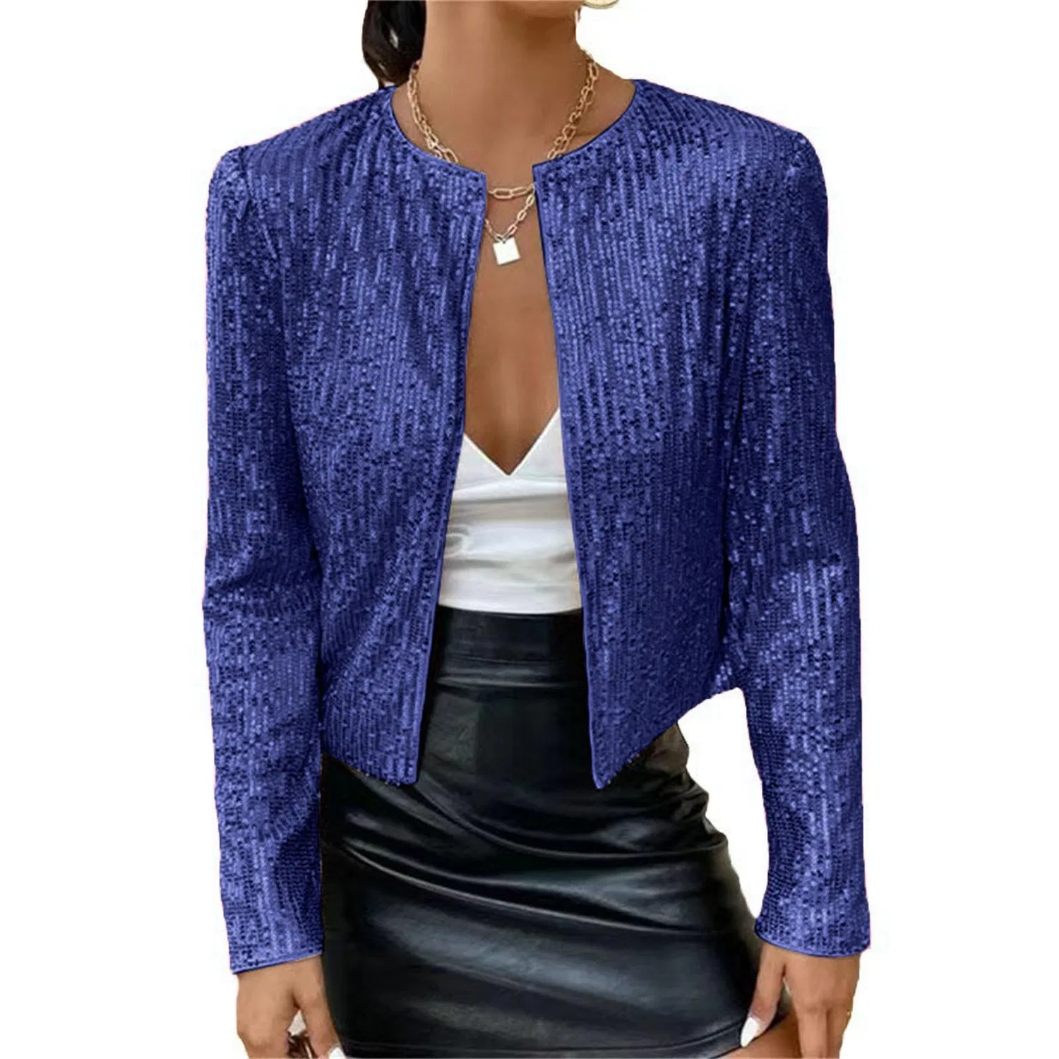 Женская куртка с блестками bomber disco glitterato, 16
