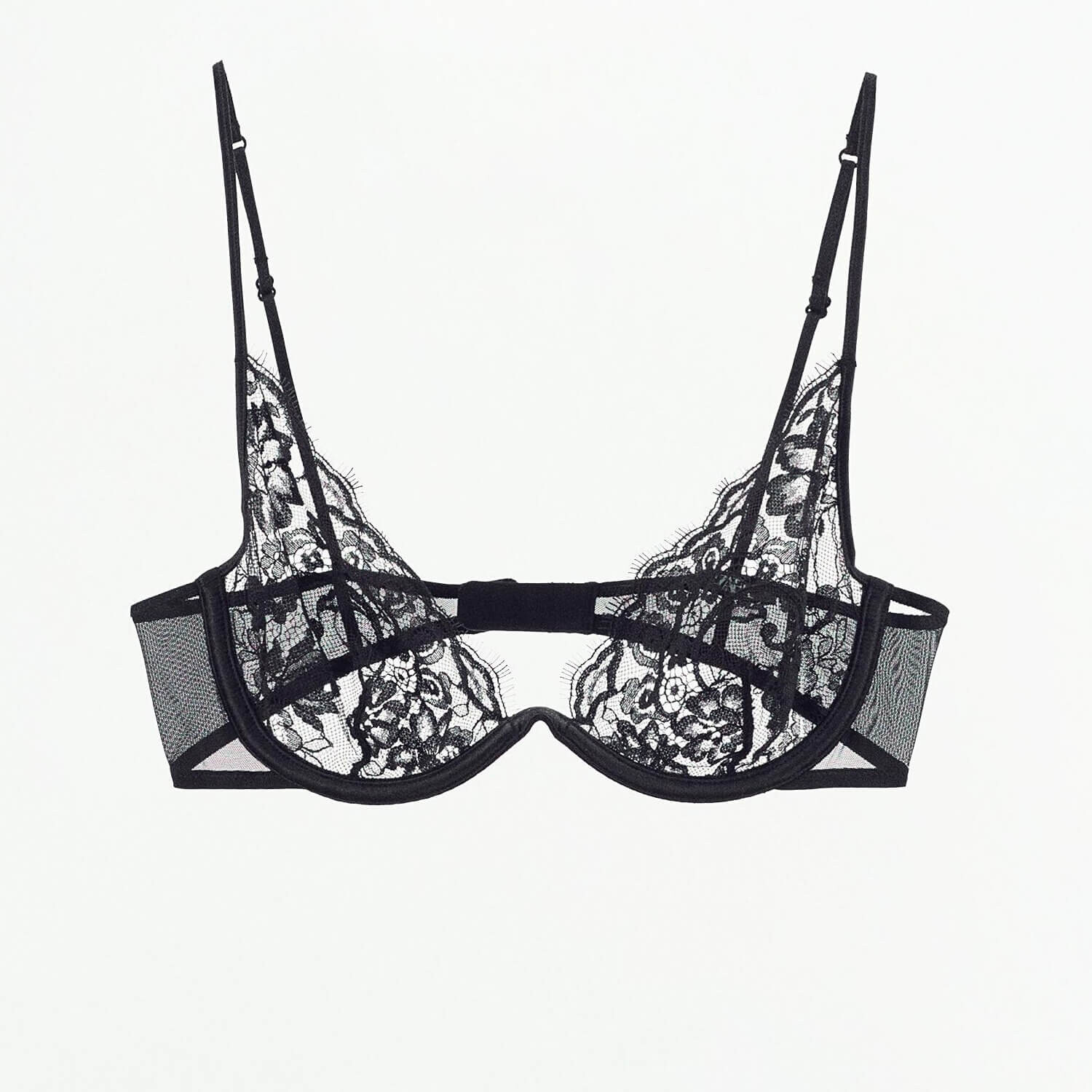 

Бюстгальтер Zara Underwire Lace, черный