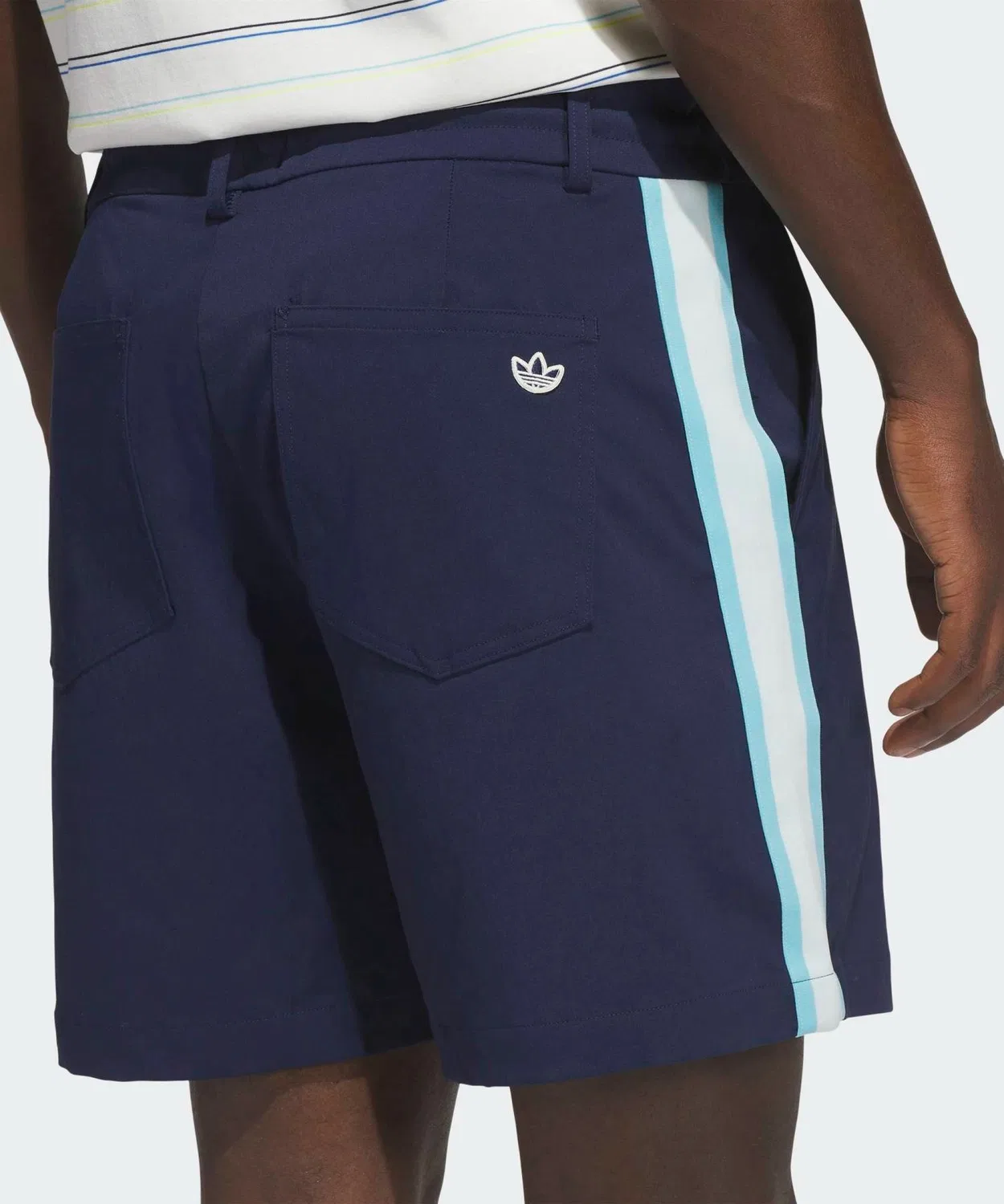 Мужские шорты с регулируемым поясом Original Summer Adidas, Blue — фото 4