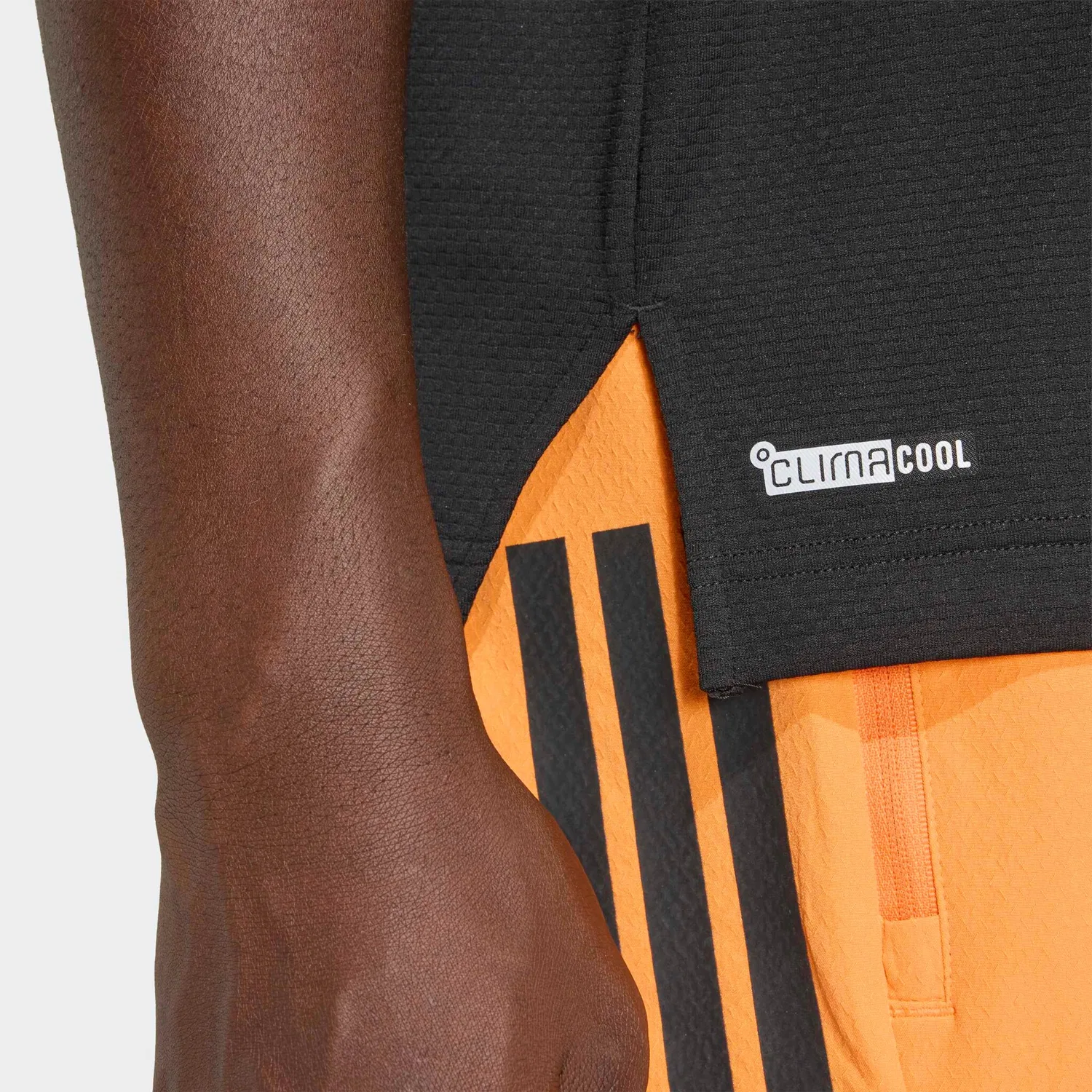 Мужская футболка с технологией Climacool Adidas Performance, Black/Black — фото 3