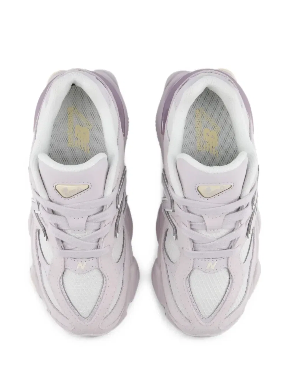 Кроссовки 9060 на шнуровке New Balance Kids, фиолетовый — фото 4