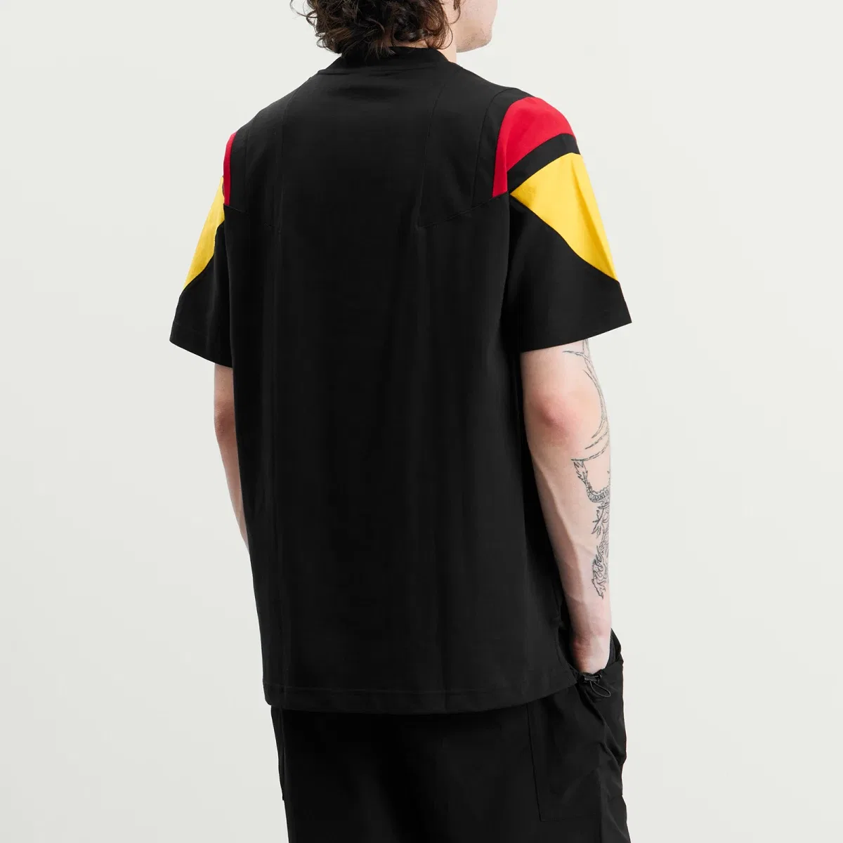 Футболка с длинным рукавом Dfb EQT T-Shirt Adidas, Black — фото 3