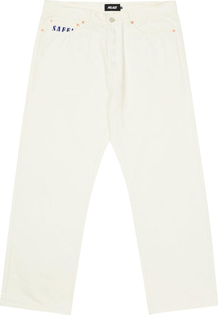 

Джинсы Palace Baggies Jeans 'White', белый