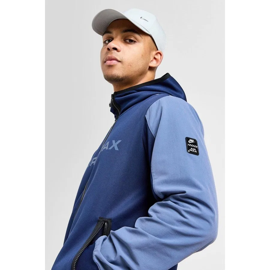 Худи мужское с длинным рукавом Nike Sportswear Air Max, Nike, Темно-синий — фото 4