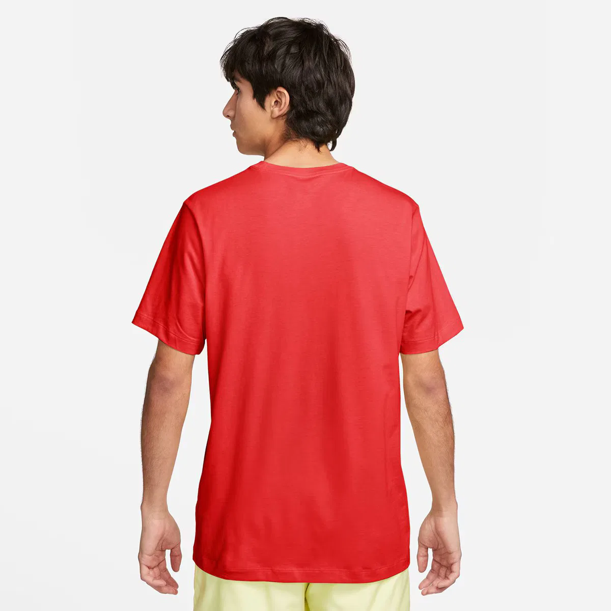 Мужская футболка, M Nsw Club Tee, Nike, красный белый — фото 2