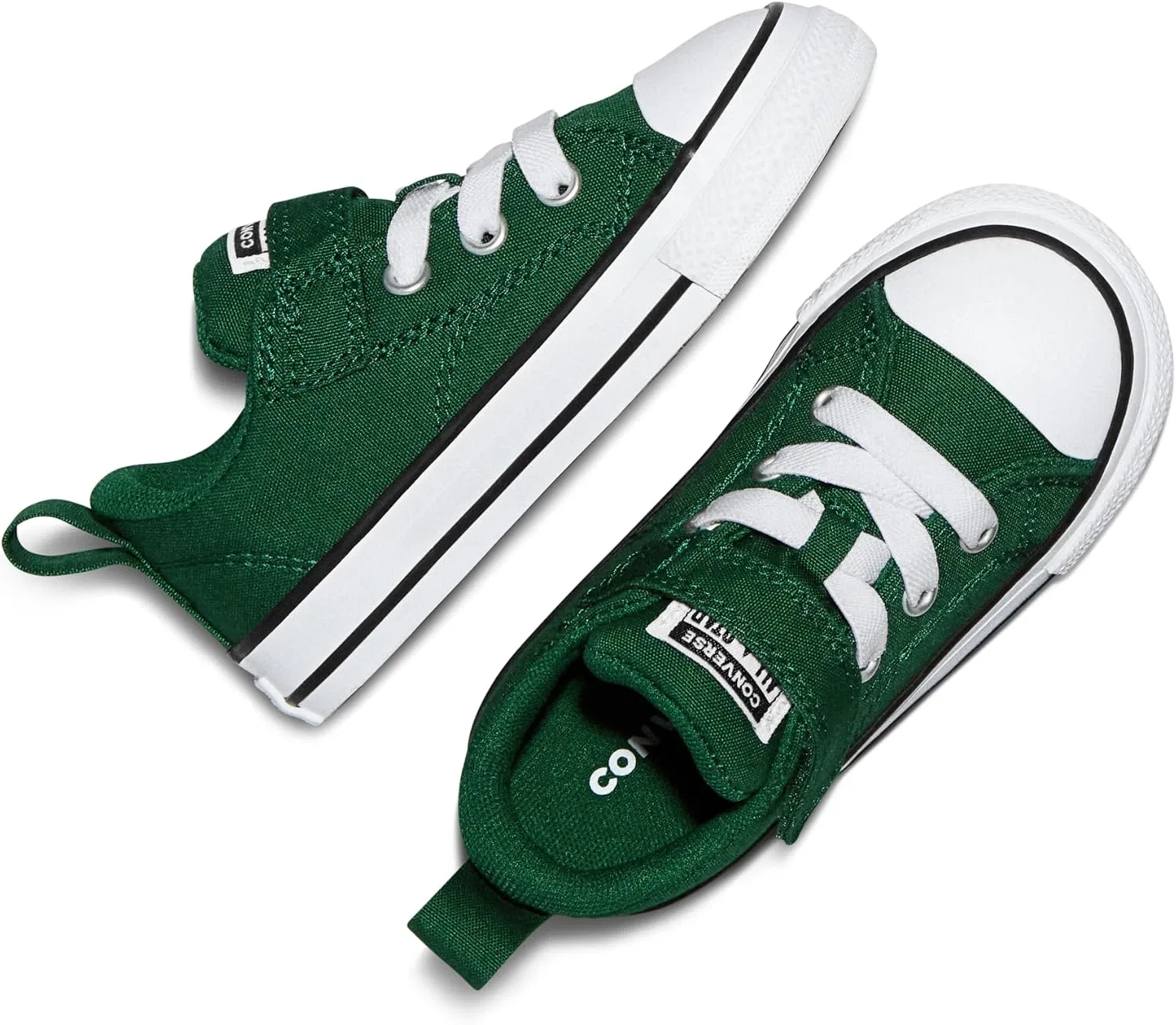Детские кеды для мальчиков Malden Street Easy-on Converse, Creeping Forest/White/Black — фото 4
