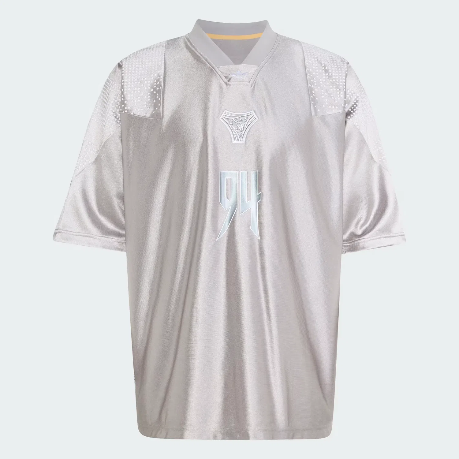Мужская футболка-джерси свободного кроя Adilenium Season 5 EQT Adidas Originals, Taupe Met — фото 4