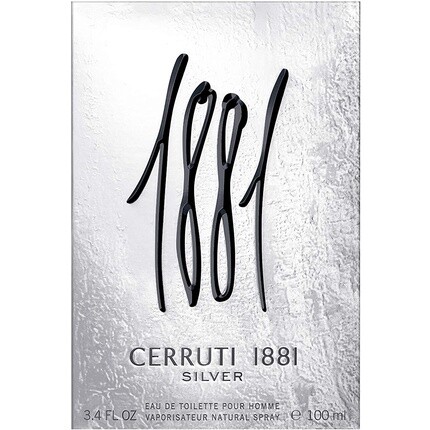 Nino Cerruti Cerruti 1881 Silver Туалетная вода-спрей для мужчин 100мл — фото 2