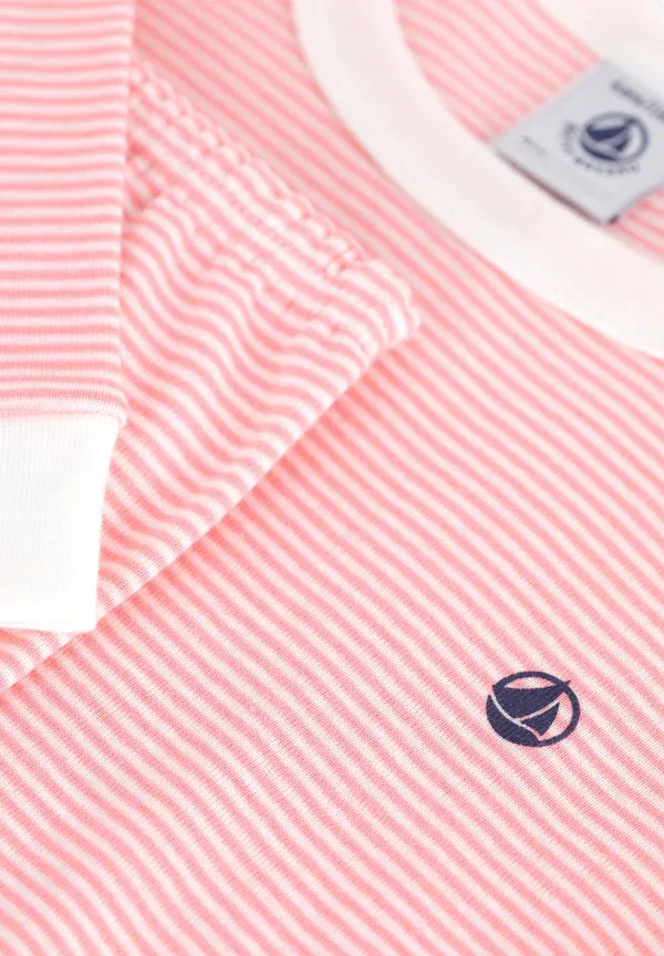 Пижамный комплект из хлопка Pyjalong Petit Bateau, gretel marshmallow — фото 3