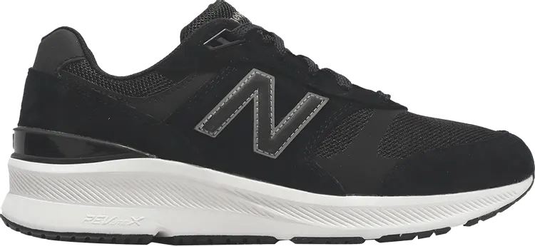 

Кроссовки New Balance 880v5 2E Wide 'Black White', черный, Черный;серый, Кроссовки New Balance 880v5 2E Wide 'Black White', черный