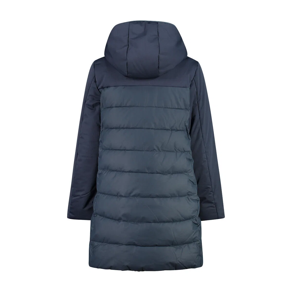 Детская утепленная пальто-парка CMP Kid G Parka Fix Hood 32K1175, Blau Stahlgrau Grau — фото 2