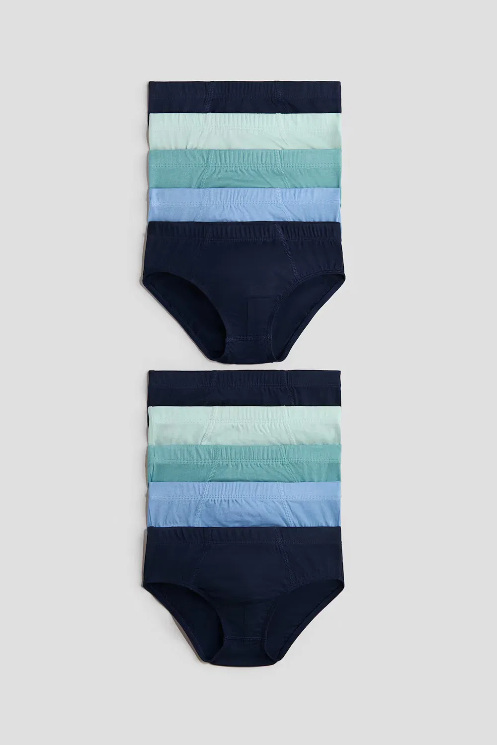 Упаковка из 10 трусов для мальчиков H&M, Marineblau/Türkis