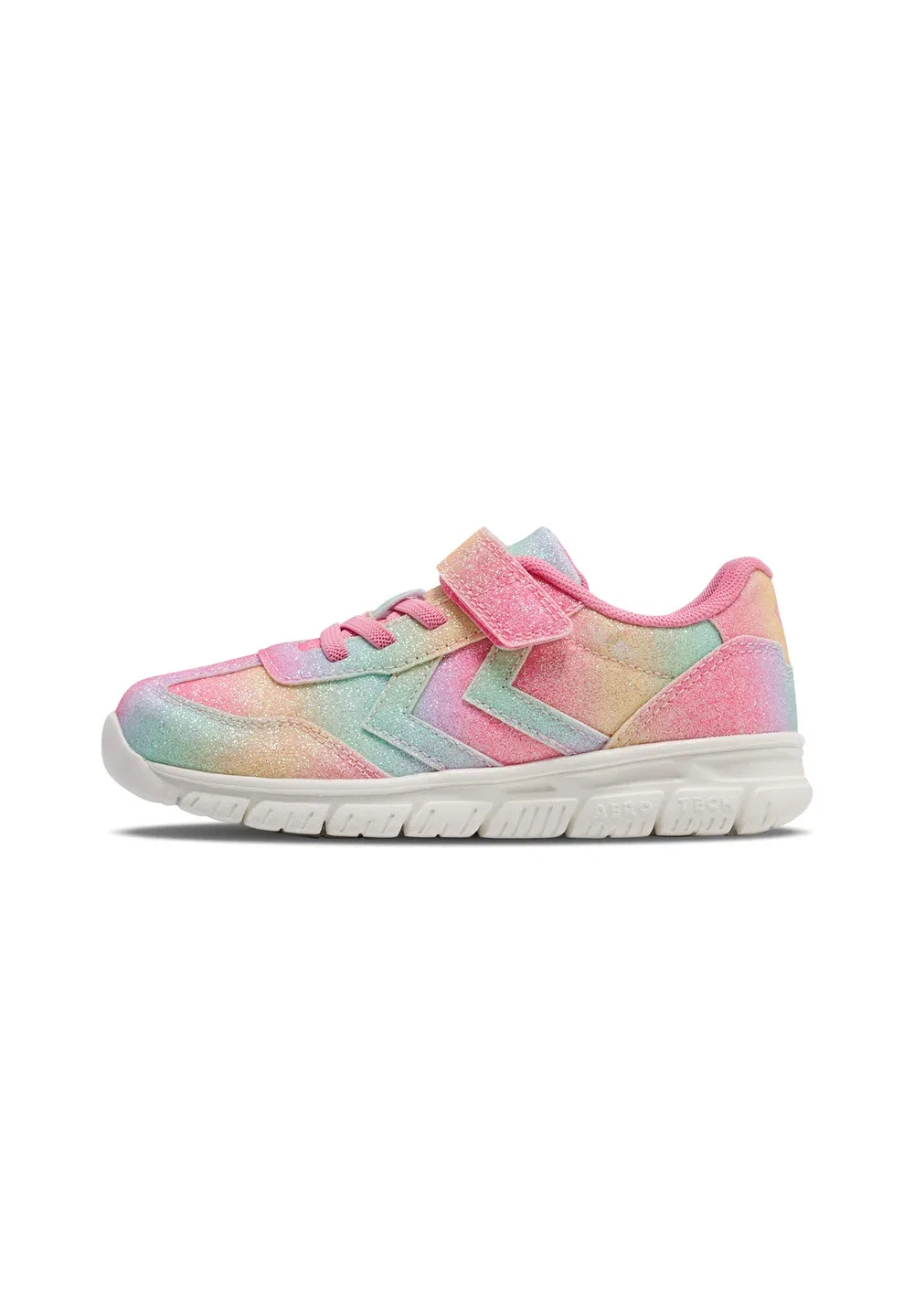 Crosslite glitter 2.0 jr унисекс - кроссовки Hummel, Multi Colour Red Yellow Green