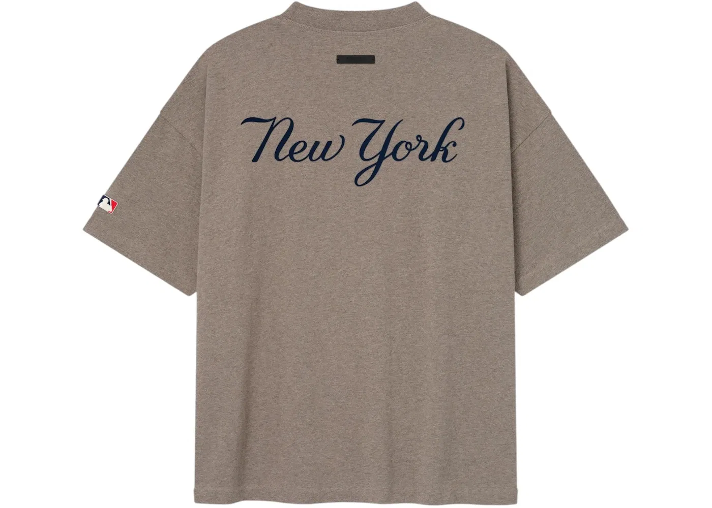 Мужская футболка с принтом Yankees Fear of God Essentials, Homestead Heather — фото 2