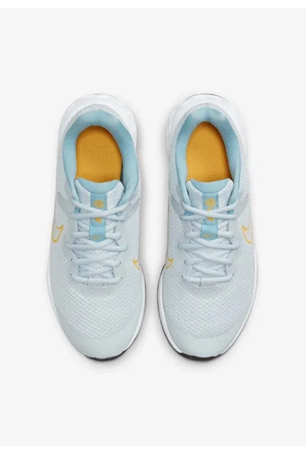 Детские кроссовки для девочек с принтом Nike, Gray — фото 3