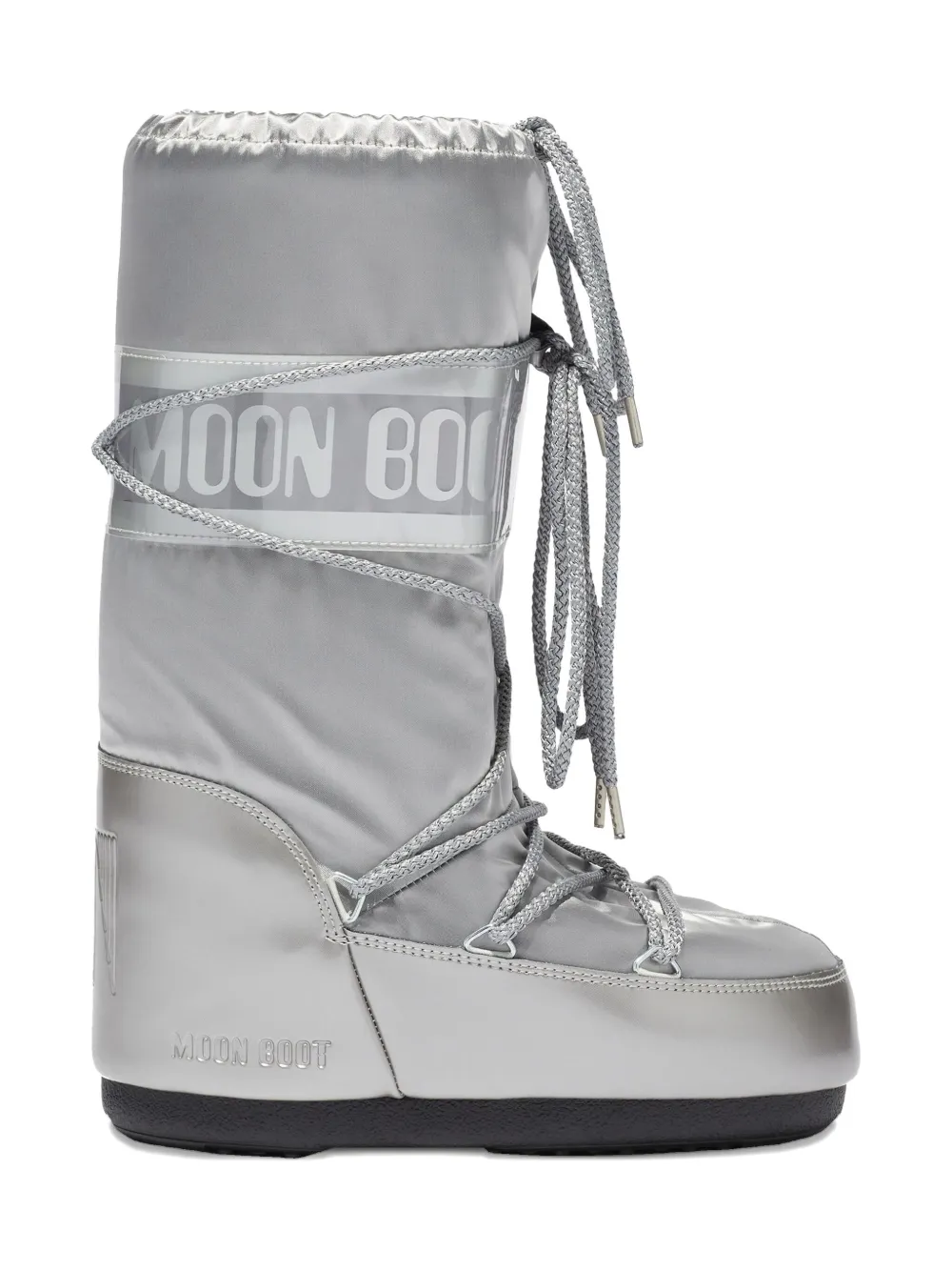 

Ботинки Icon Pillow на шнуровке Moon Boot Kids, металлик