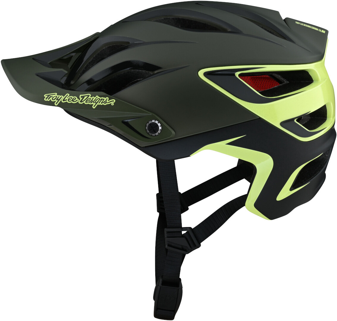 

Шлем Troy Lee Designs A3 Uno MIPS велосипедный, зеленый