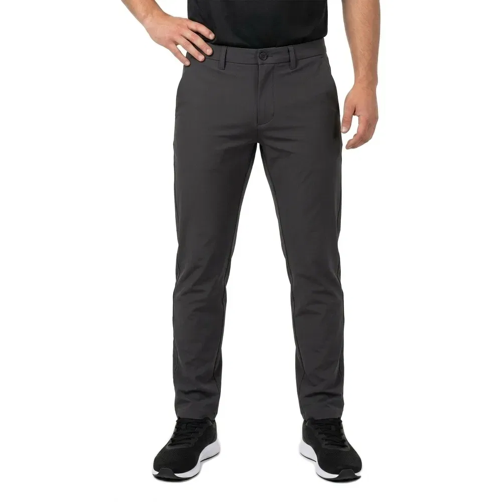 Мужские брюки с быстросохнущей водоотталкивающей тканью BOSS Commuter Slim, Grey — фото 2