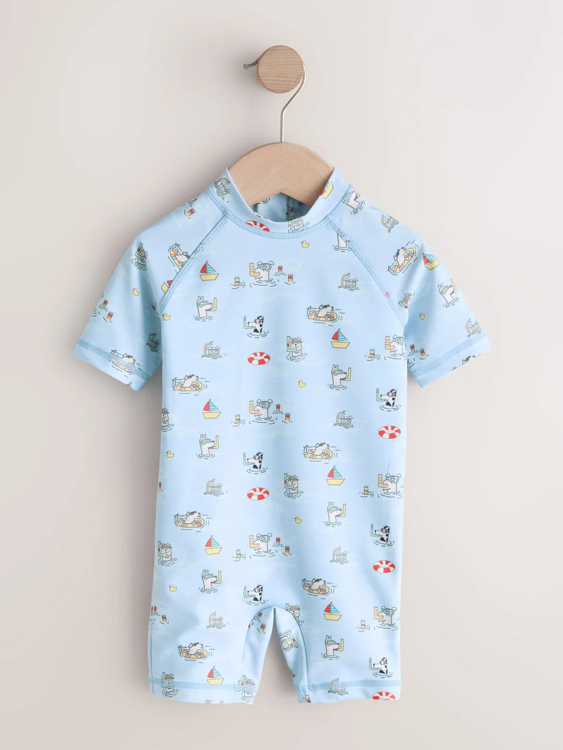 Комбинезон для плавания Cath Kidston Snorkel Stanley, синий — фото 2