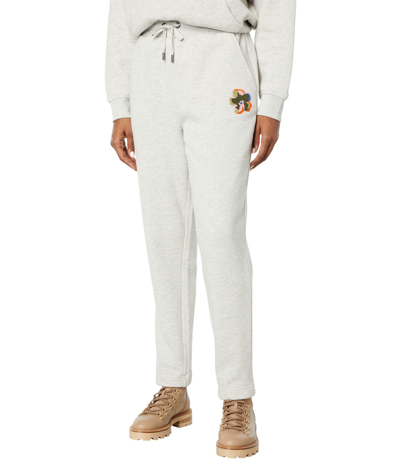 

Брюки Ted Baker, Nicolez Jersey Joggers w/ Flower, Серый, Брюки Ted Baker, Nicolez Jersey Joggers w/ Flower