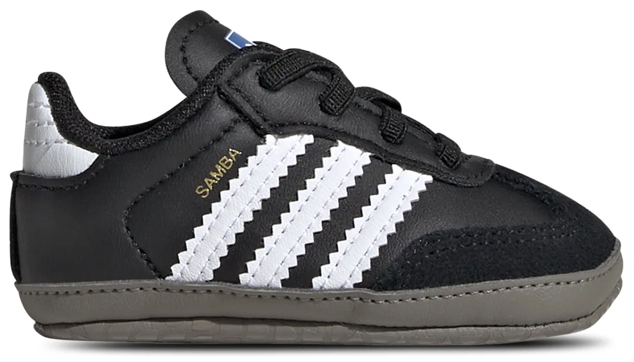 Младенческие кеды Samba Crib Adidas, черный/белый