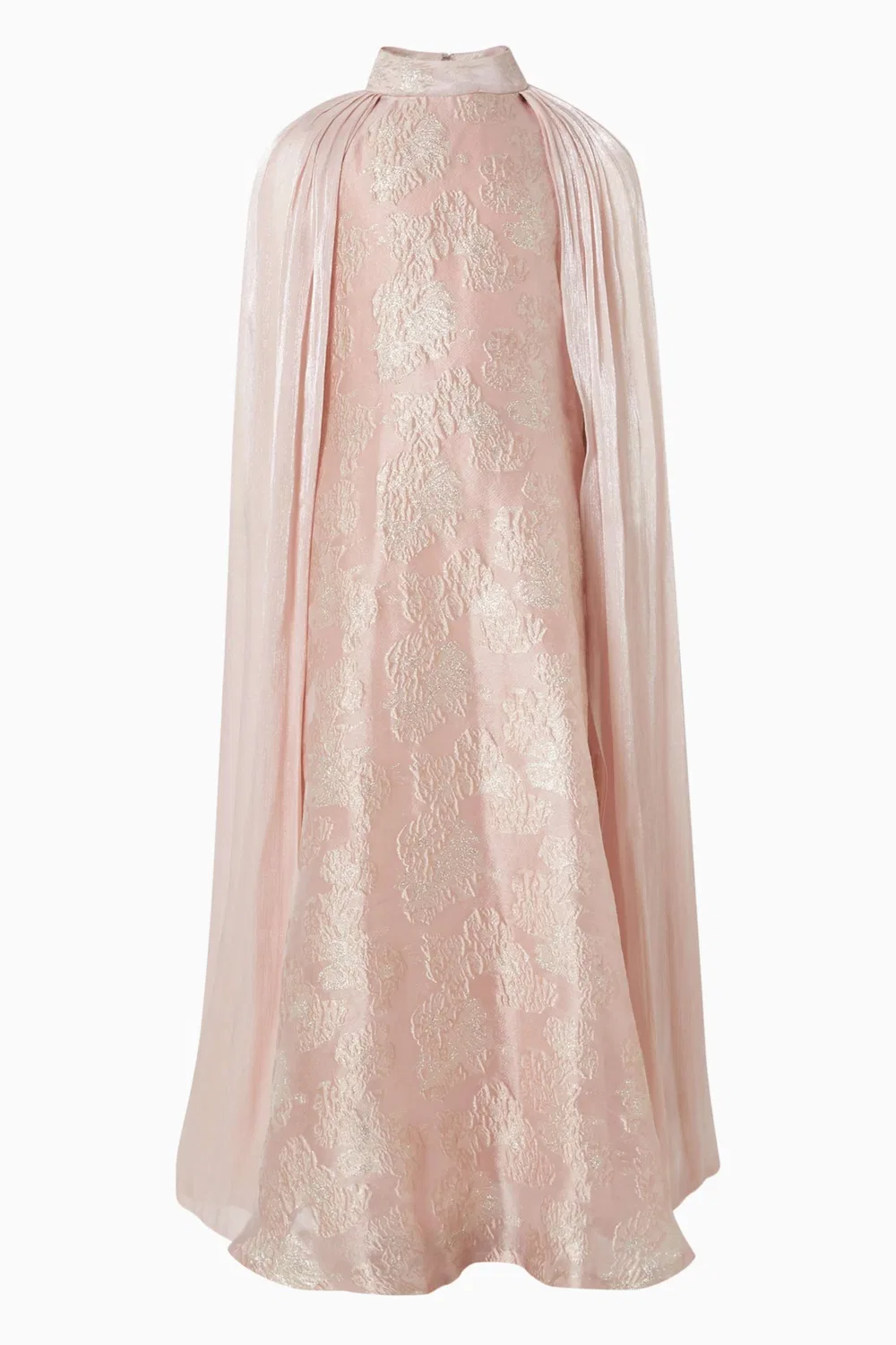 Платье с накидкой Embellished Cape Dress NASS