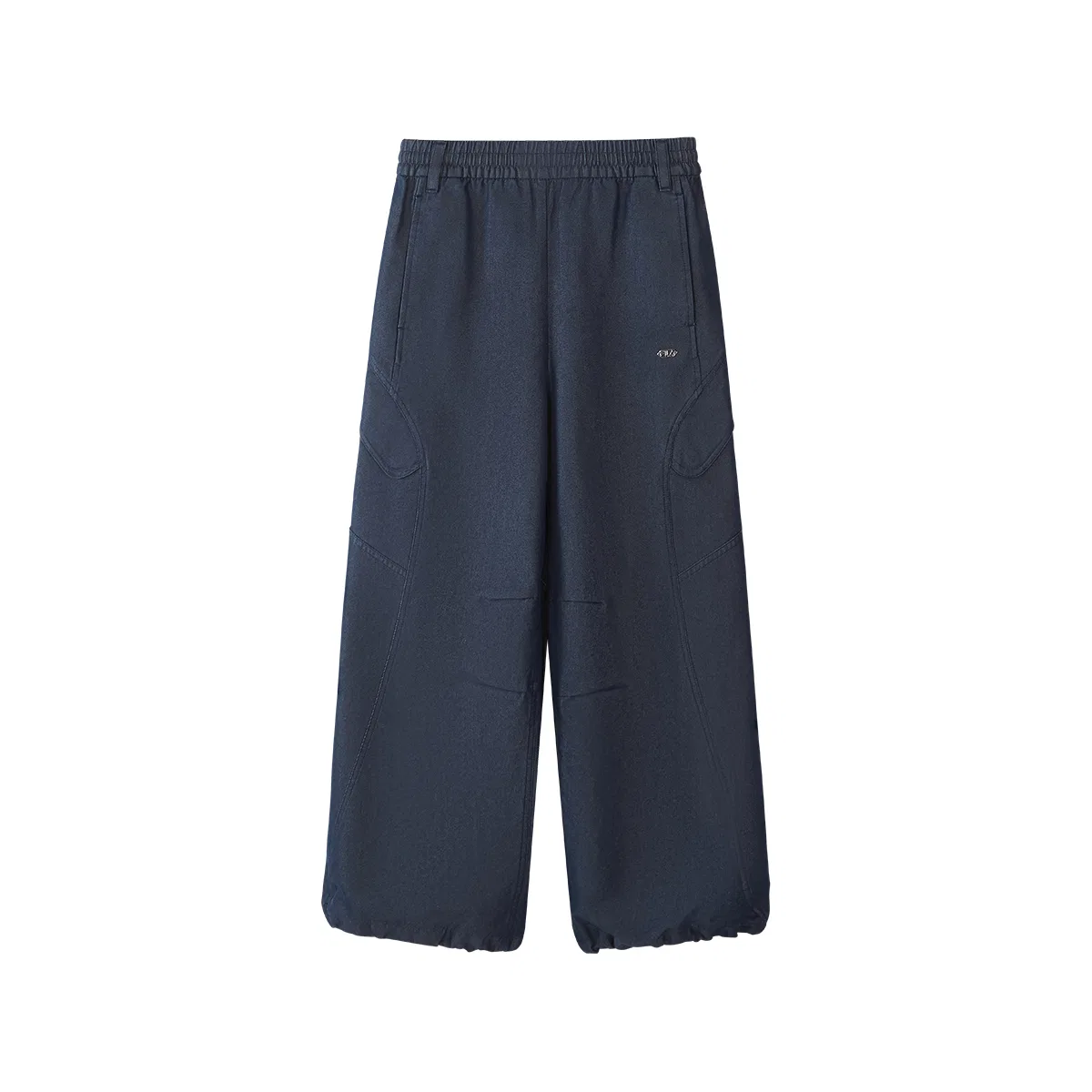Детские брюки в стиле милитари Deep Alley Blue Pants Moderate Sports FILA KIDS — фото 3