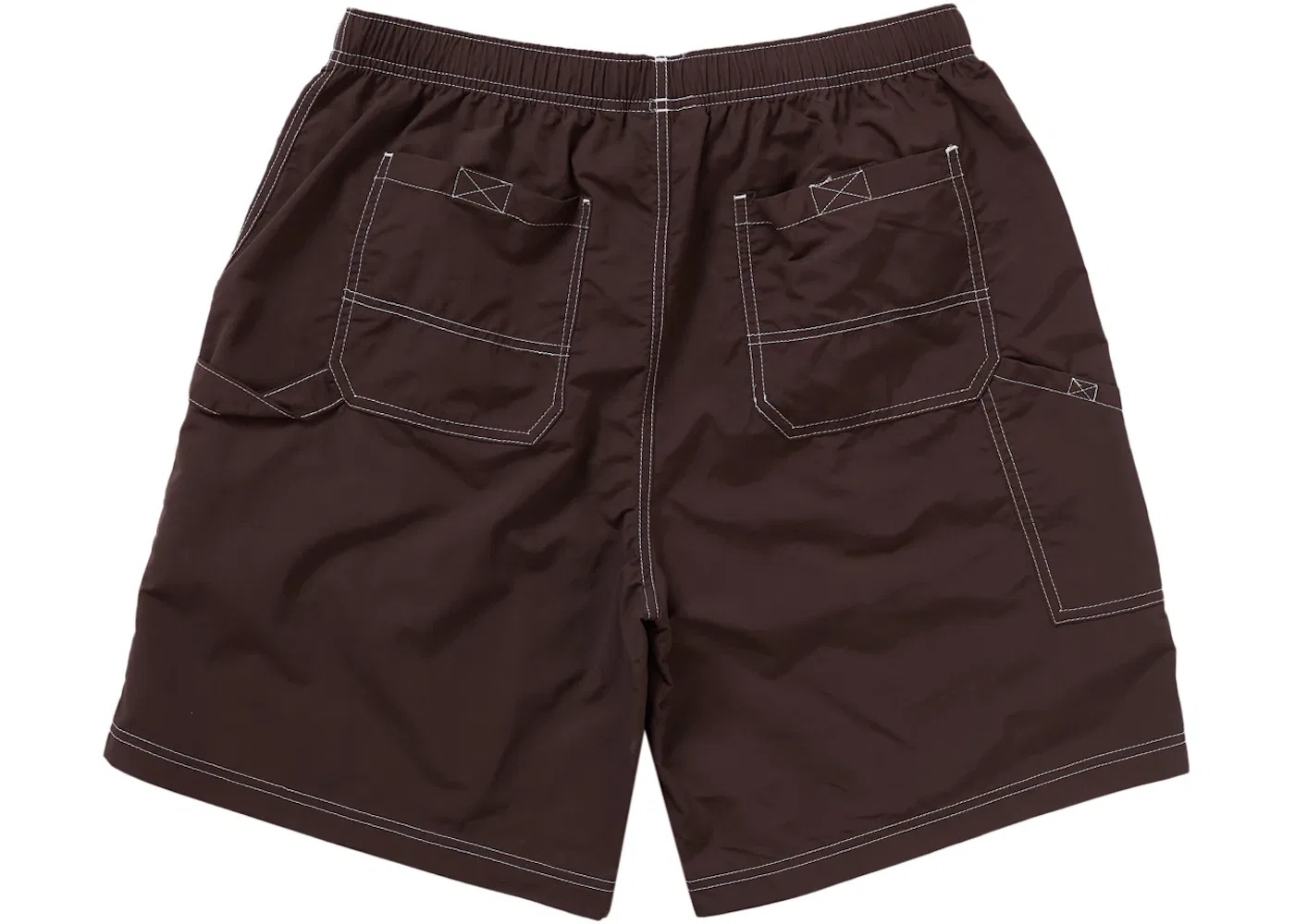 Мужские шорты Supreme Nylon Painter Short (SS24), Dark Brown — фото 2