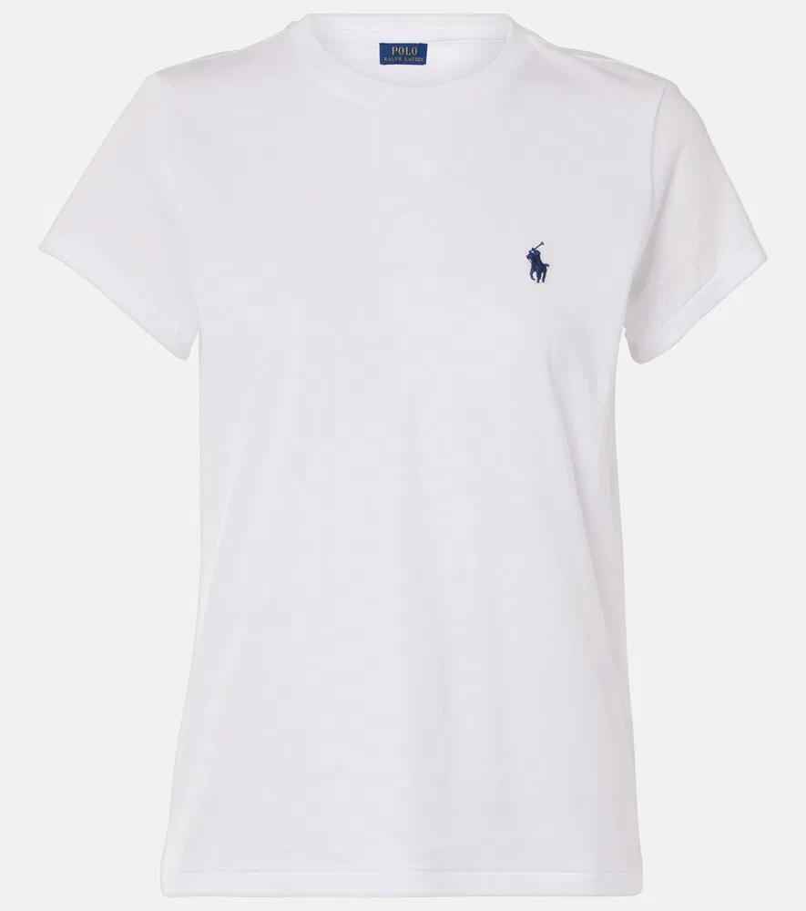 Футболка из хлопкового трикотажа Polo Ralph Lauren, белый