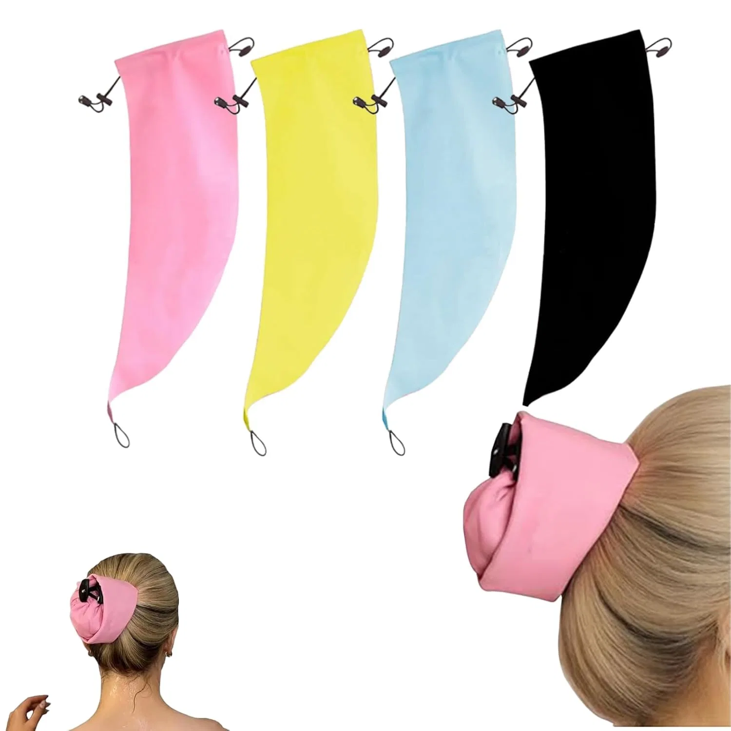 Шапочка для душа SUYOPPM, Waterproof Hair Sleeve for Long Hair