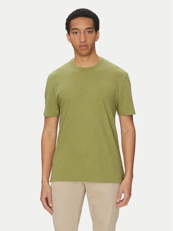 Футболка regular fit H-Taut Boss, зеленый