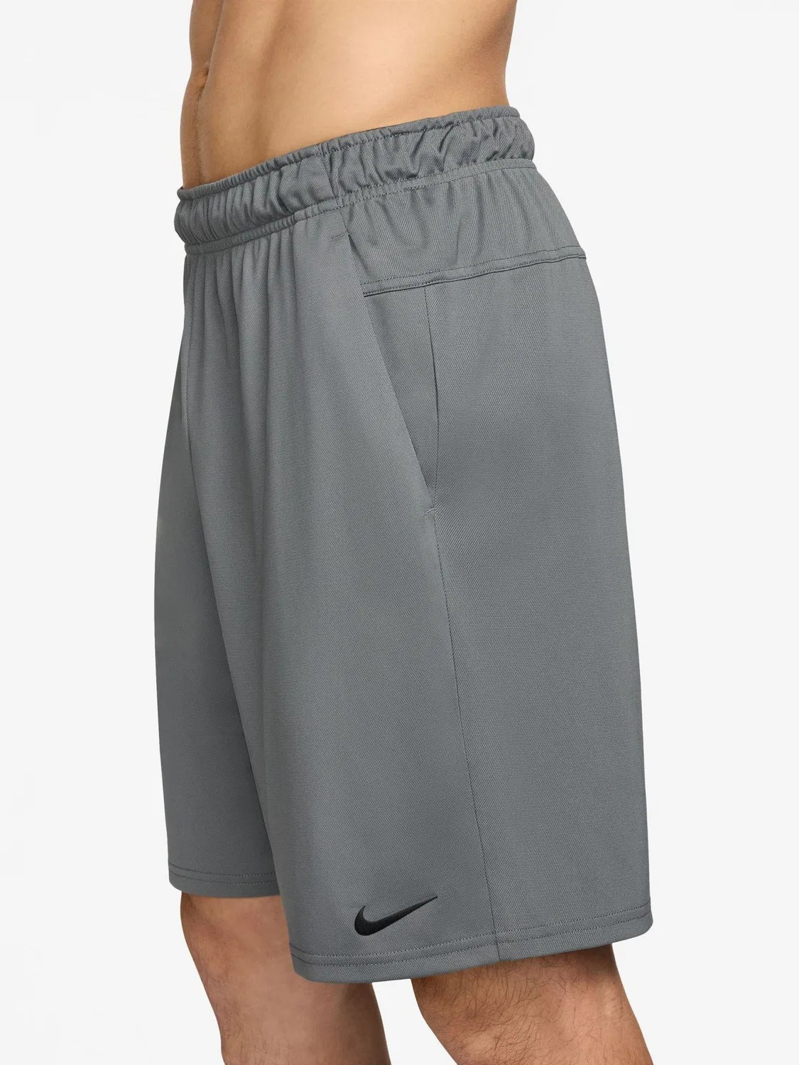 Шорты тренировочные Dri-FIT Flex 9 дюймов Nike, дымчато-серый — фото 3