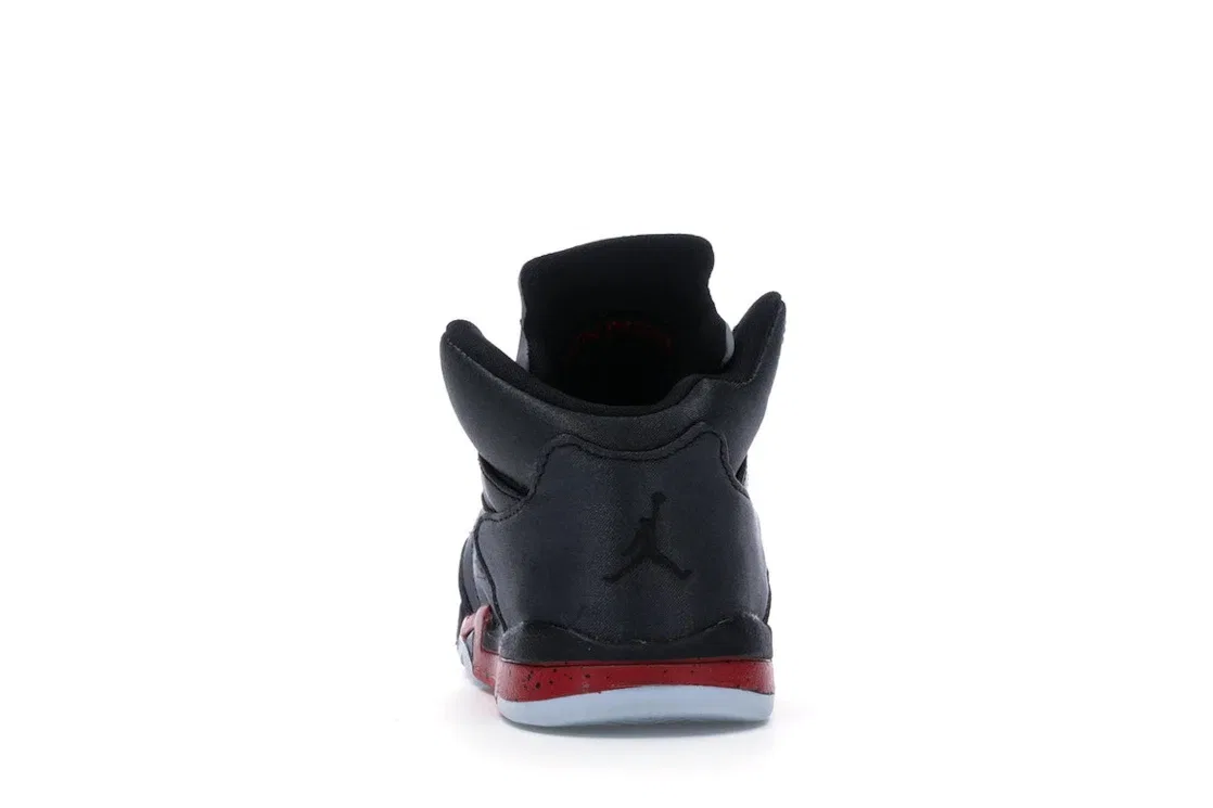 Детские кроссовки Lifestyle с принтом Jordan 5 Retro, Black/University Red — фото 4