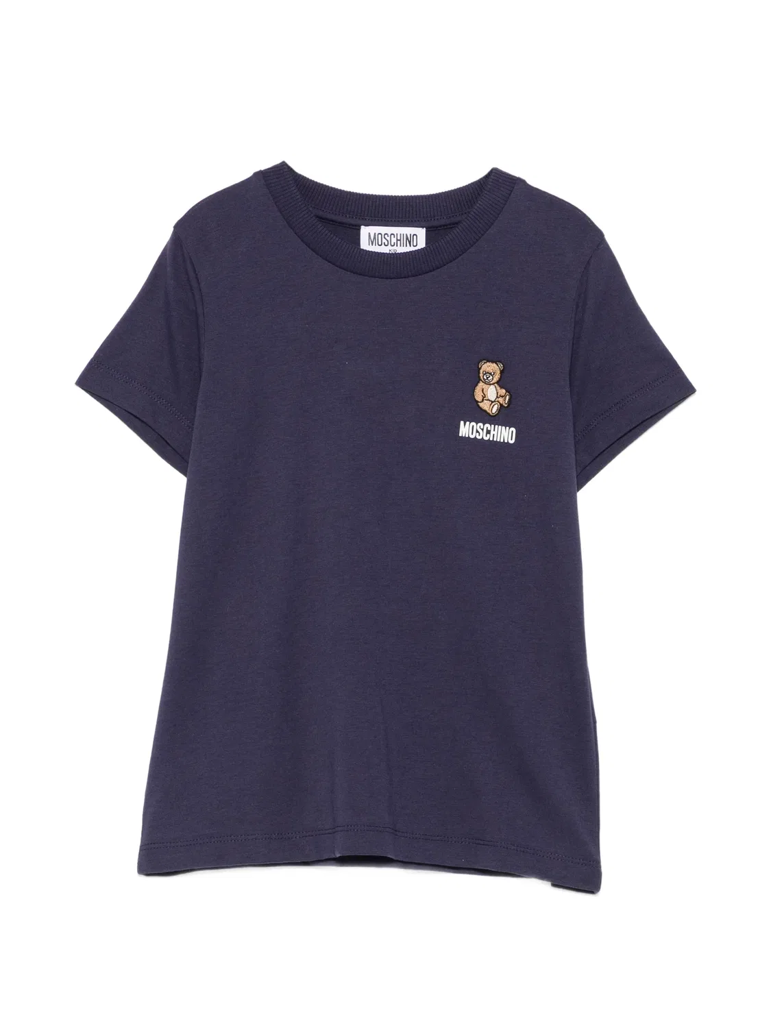 Футболка Teddy Bear синяя Moschino, синий